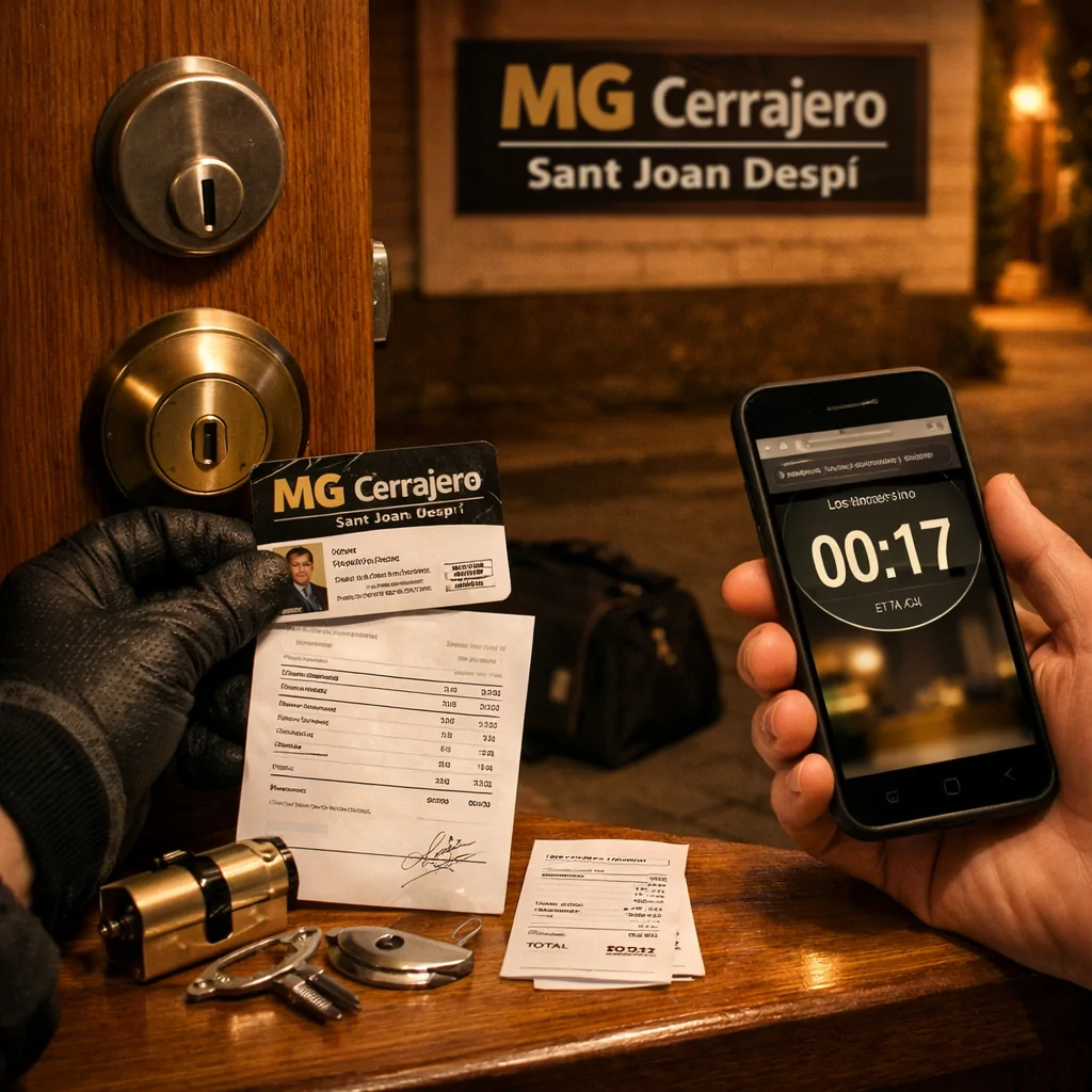 Cuales son las consideraciones para elegir un cerrajero fiable en Sant Joan Despi: cerrajero con ID, presupuesto y móvil