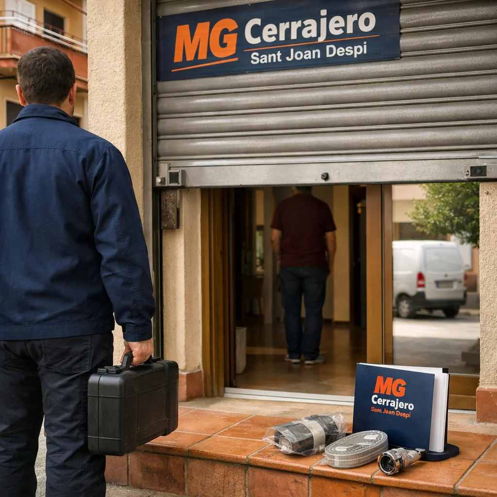 Técnico repara persiana en Sant Joan Despí con presupuesto y garantía visibles: Cuales son las mejores empresas para la reparacion de persianas en Sant Joan Despi